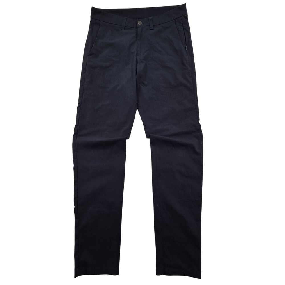Lululemon Commission Slim-Fit Pant Ventlight Navy Blue Mens 32 (32x33)